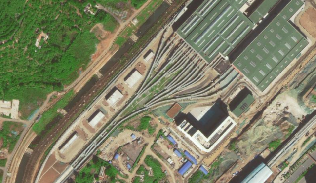 不好拍摄)2号线(太平湖车辆段)4号线(安河桥北停车场)(公益西桥车辆段