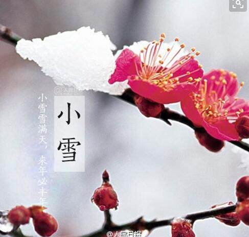 小雪節氣暖心祝福語大全彙總小雪節氣朋友圈說說心情