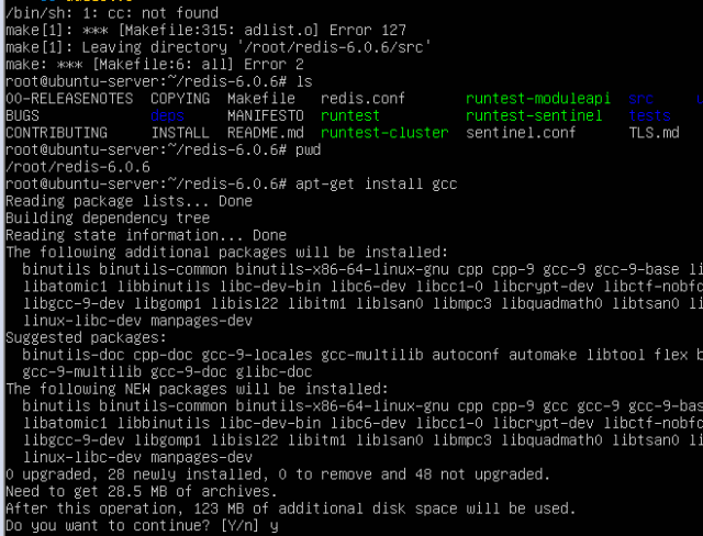 Как установить redis на ubuntu
