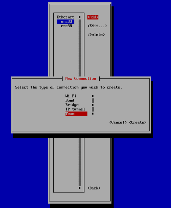 linux-nmtui-nmcli-team-team0
